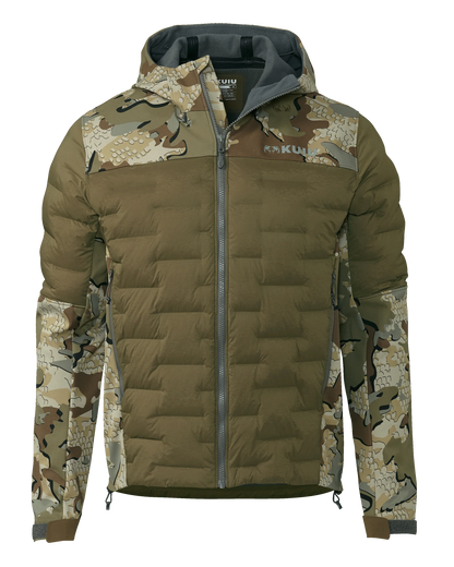 Axis Thermal Hybrid Hooded Jacket | Valo