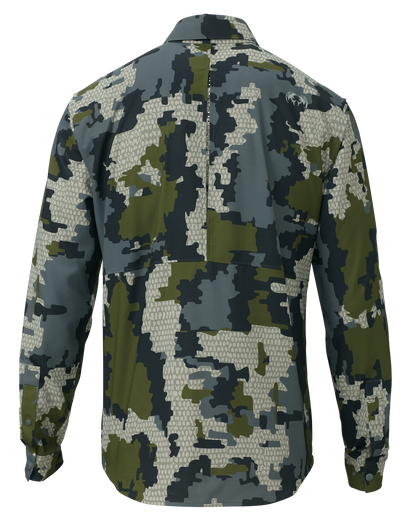 Mesa Vented LS Snap Shirt | Verde