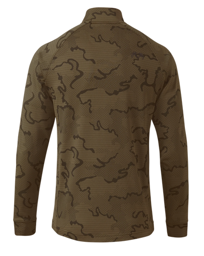Ridgepoint Fleece Zip-T | Coyote Brown Tonal