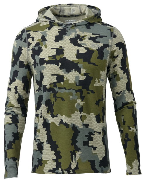 ULTRA Merino 120 LT LS Hoodie | Verde