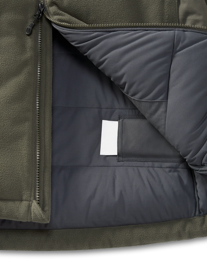 Super Down Haven Hooded Jacket | Ash