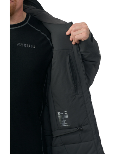 KUIU Kutana Gale Force Hooded Jacket | Gunmetal