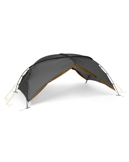 Mountain Star 2 Person Tent | Gunmetal-Camel