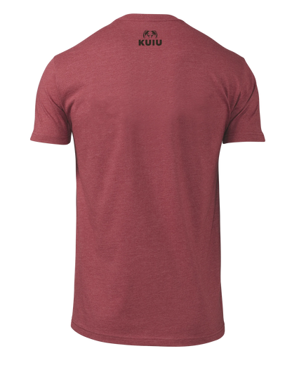 KUIU Engraved Ram T-Shirt | Cardinal