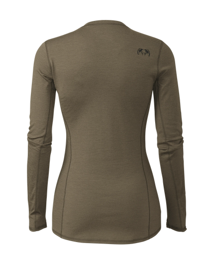 Women's ULTRA Merino 145 LS Crew | Ash