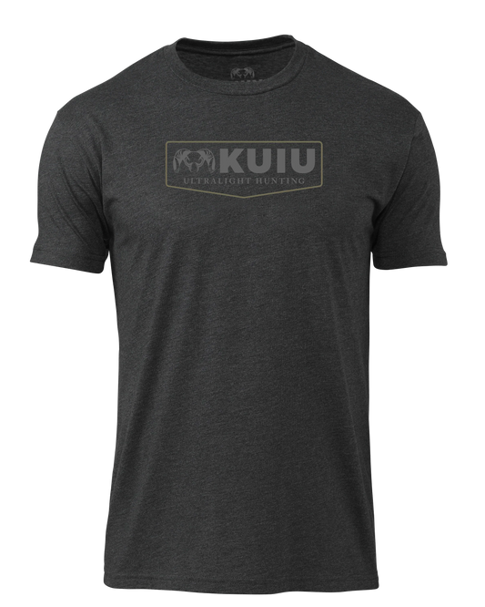 KUIU Shield Logo T-Shirt | Charcoal
