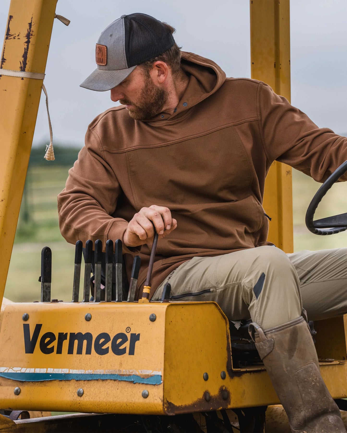 Workgrade Utility Hoodie | Evergreen