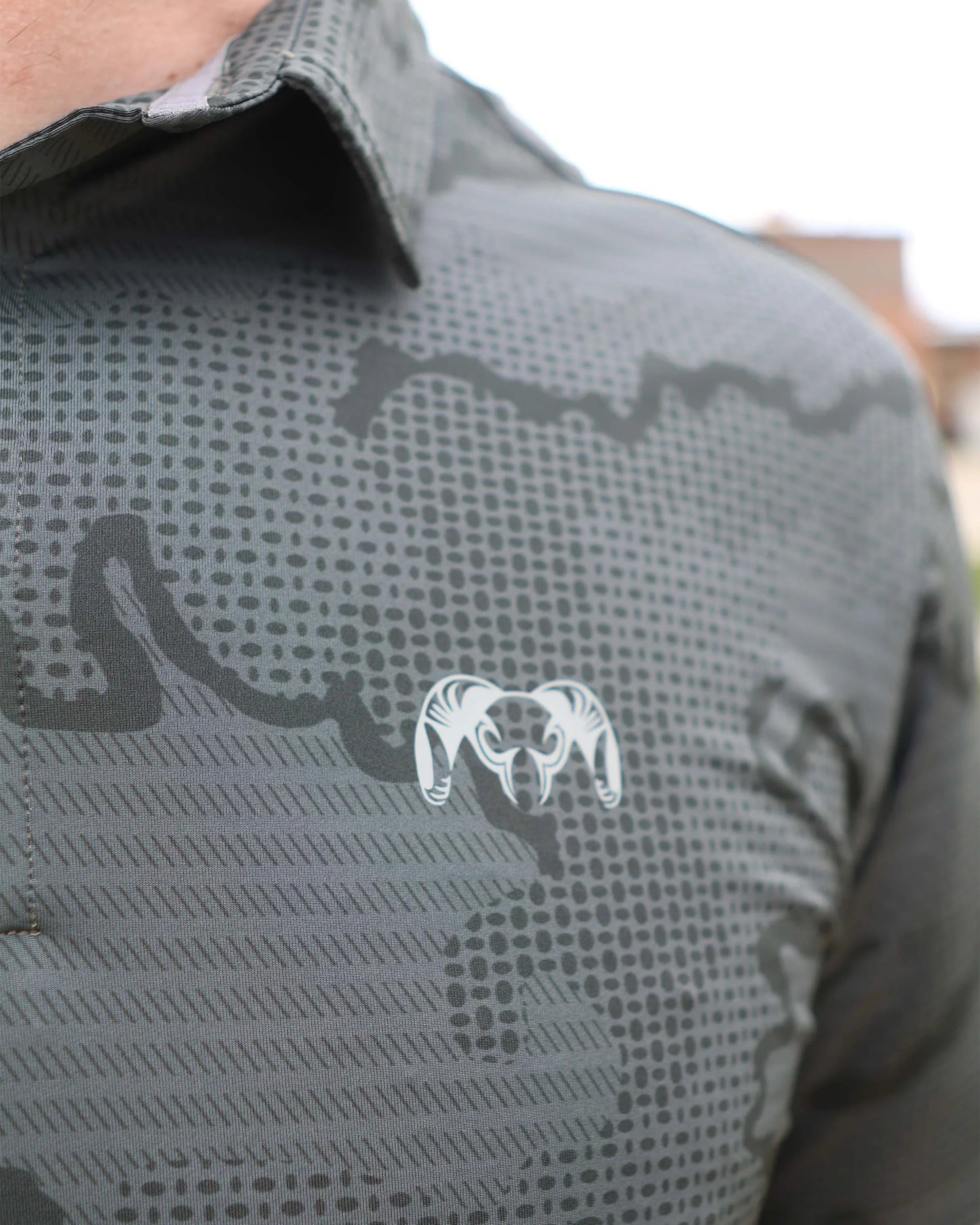 KUIU Performance Polo | Heather Resin