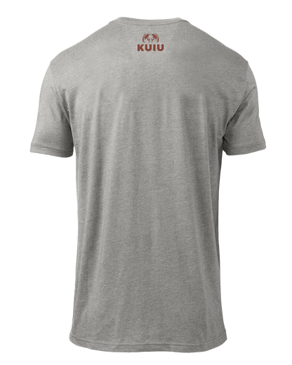 KUIU Ram Flag T-Shirt | Heather Grey