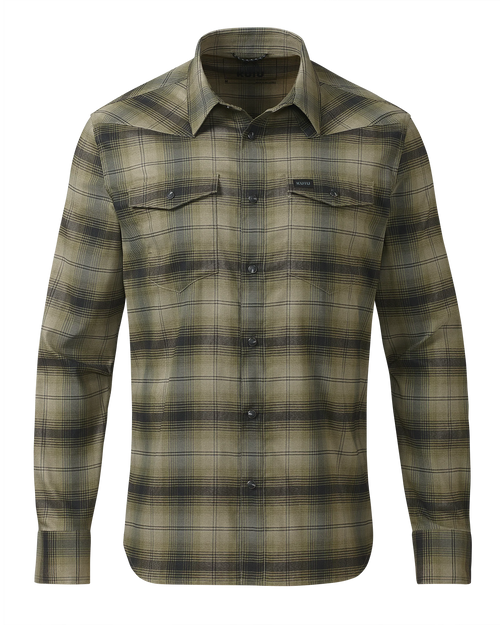 Laredo LS Shirt | Verde Ombre Plaid