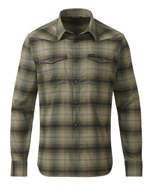 Laredo LS Shirt | Verde Ombre Plaid