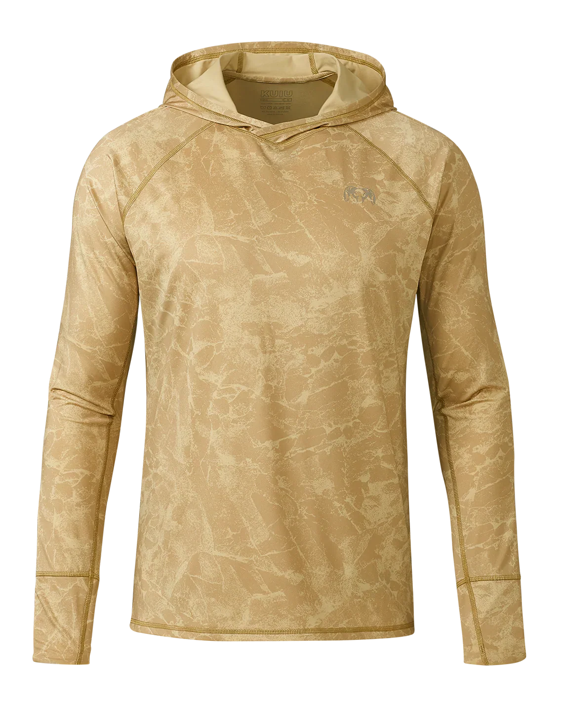 Gila LS Hoodie Gritstone | Dune Gritstone