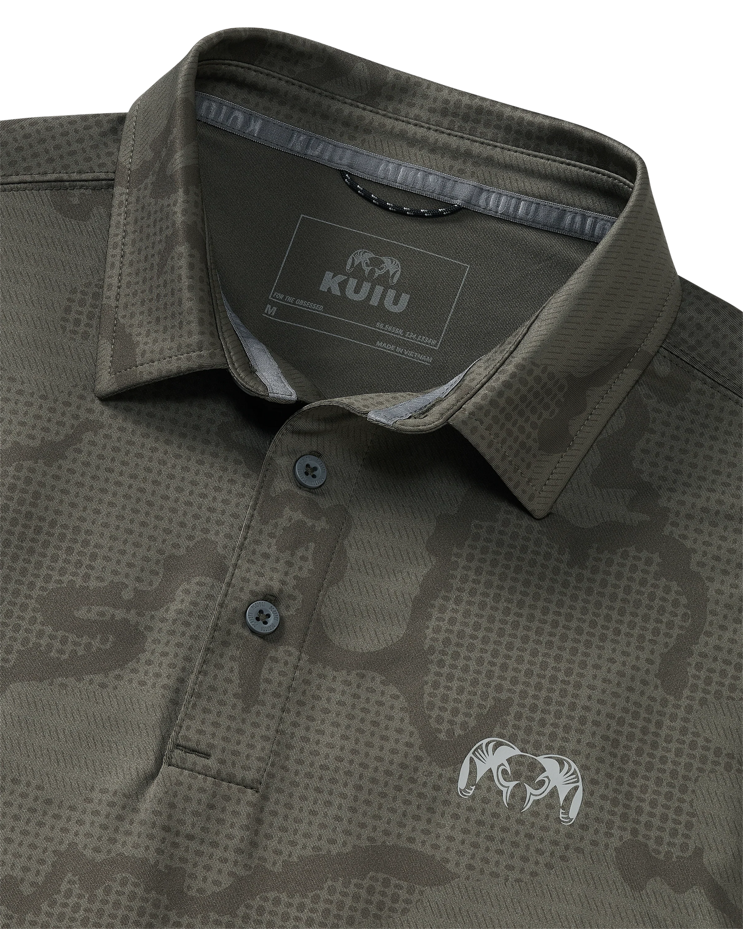 KUIU Performance Polo | Ash Tonal