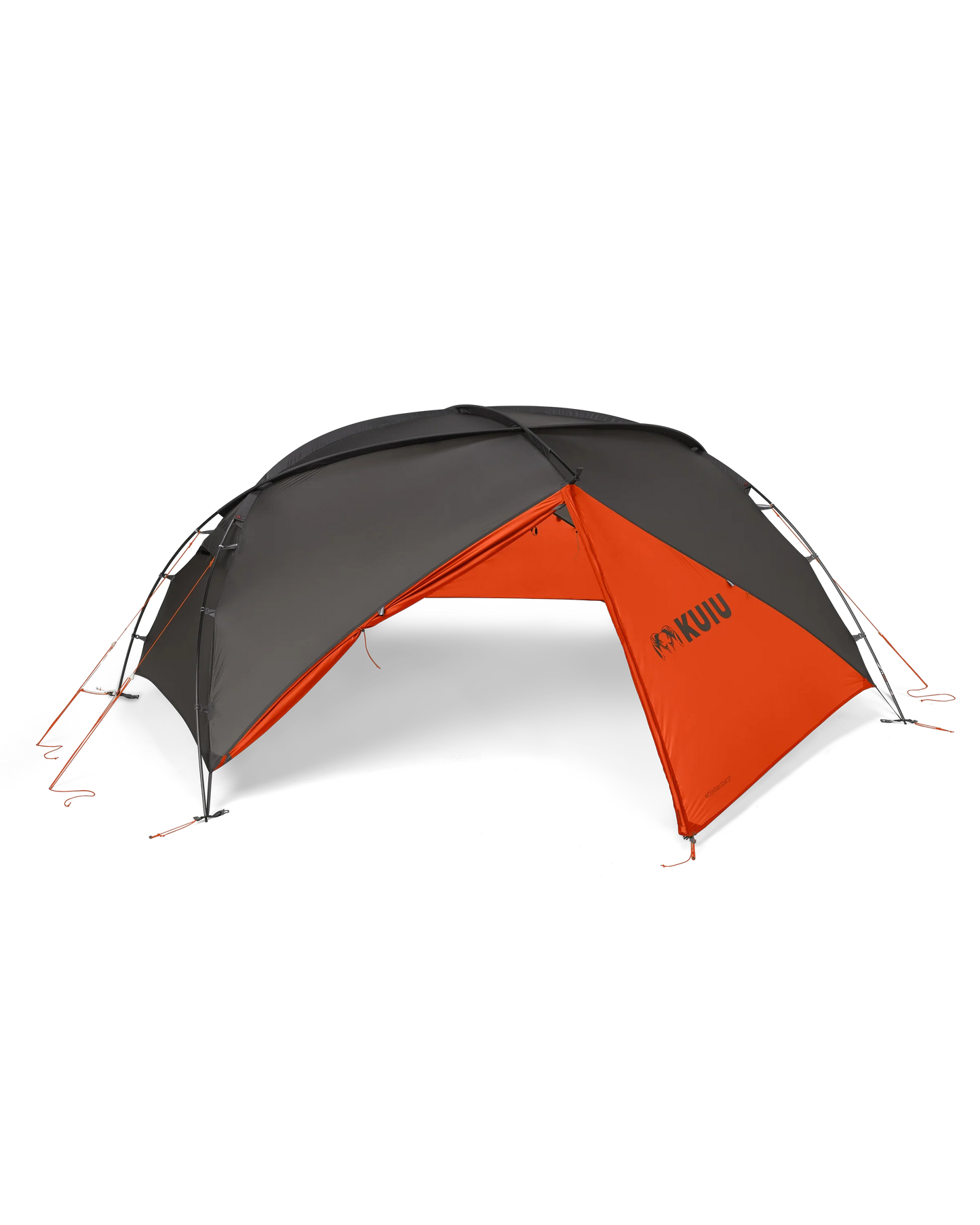 Mountain Star 2 Person Tent Set | Gunmetal-Orange