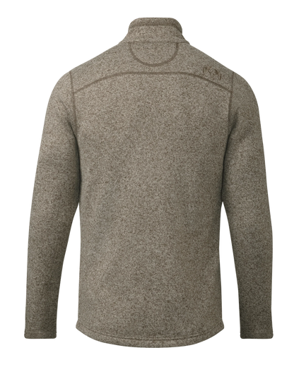 Base Camp Full Zip Sweater | Khaki Heather