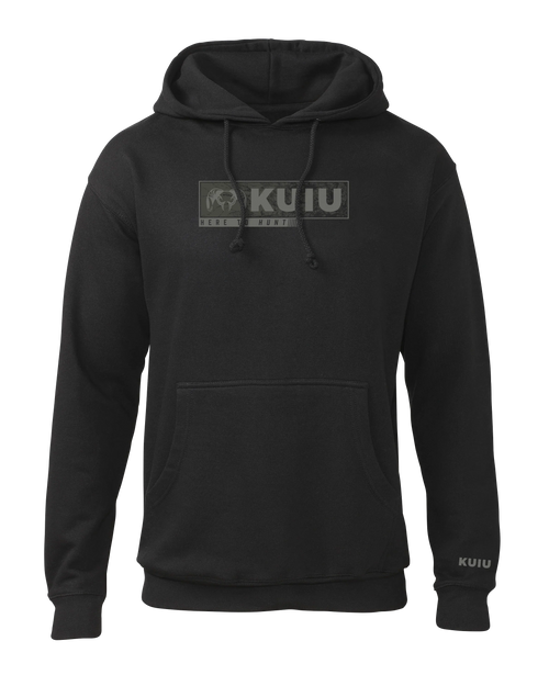 KUIU Here to Hunt Gritstone Hoodie | Black